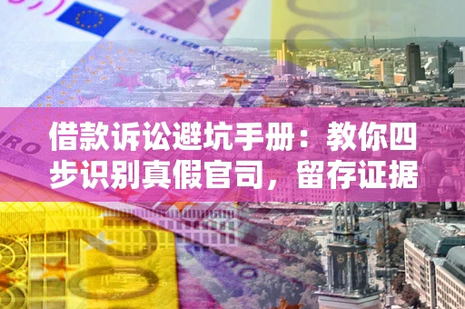 北京借款诉讼避坑手册：教你四步识别真假官司，留存证据不踩雷