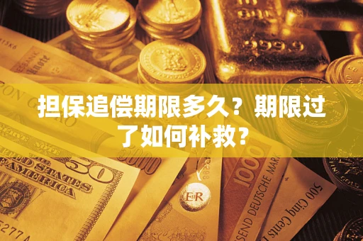 北京担保追偿期限多久？期限过了如何补救？