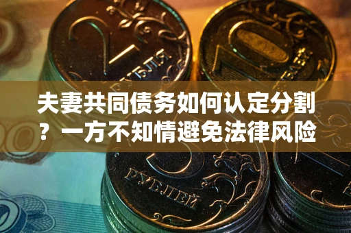北京夫妻共同债务如何认定分割？一方不知情避免法律风险必看！